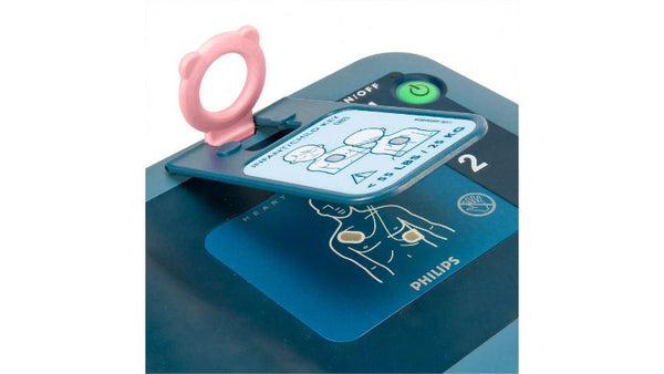 AED bij kinderen met kindmodus of kinderelektroden