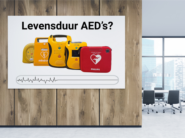 Hoe lang gaat een AED mee? Levensduur, batterij en elektroden