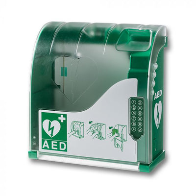 AIVIA 210 waterdichte buitenkast met pincodeslot - AEDexpert.nl
