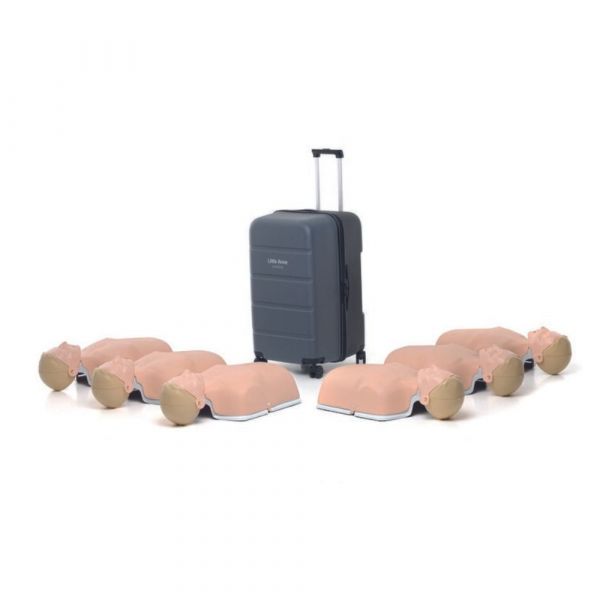 Little Anne QCPR stapelbare reanimatiepoppen licht, 6-pack