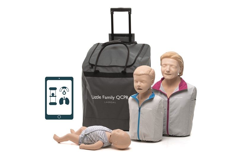 Laerdal Little Family QCPR reanimatiepoppen