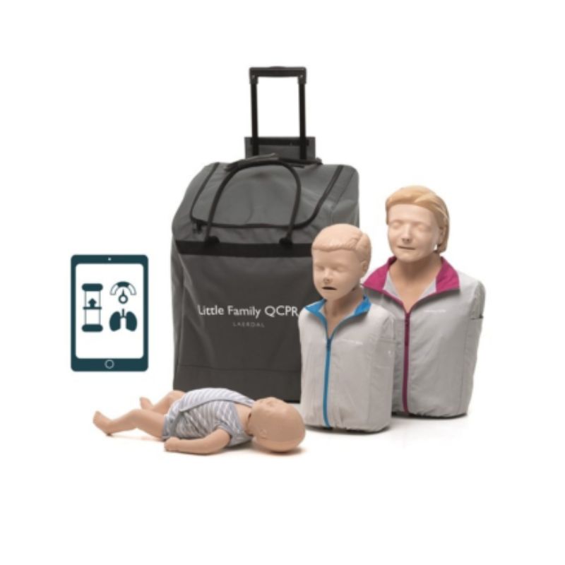 Laerdal Little Family QCPR reanimatiepoppen