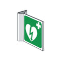 AED haaks bord