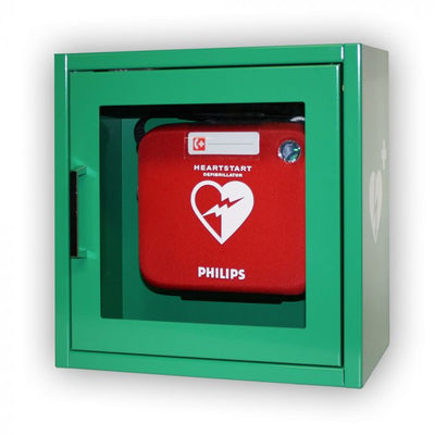 Philips HeartStart HS-1 AED met wandkast - AEDexpert.nl